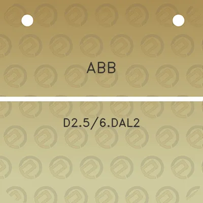 abb-d256dal2