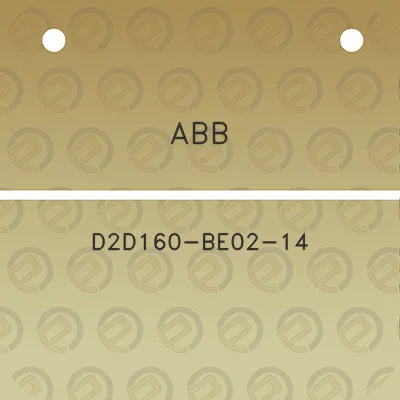 abb-d2d160-be02-14