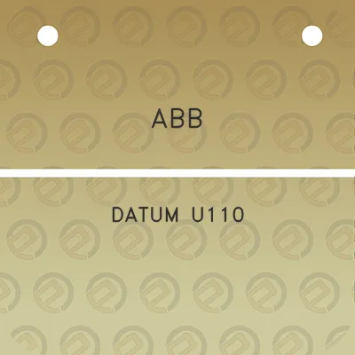 abb-datum-u110