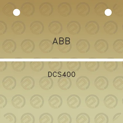 abb-dcs400