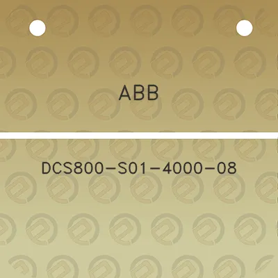 abb-dcs800-s01-4000-08