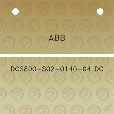 abb-dcs800-s02-0140-04-dc