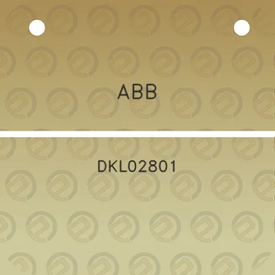 abb-dkl02801