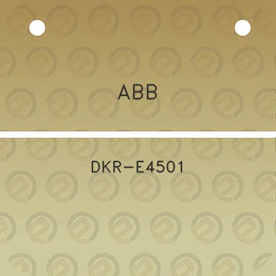 abb-dkr-e4501