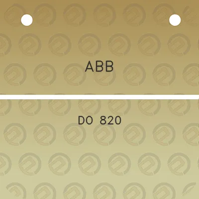 abb-do-820