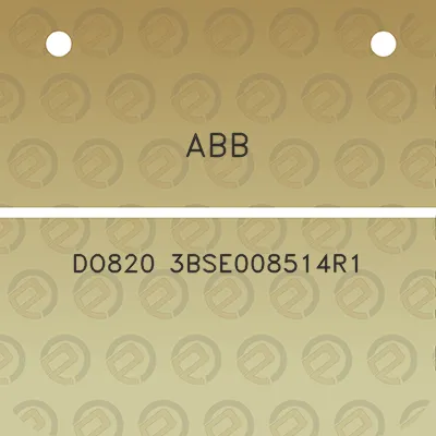 abb-do820-3bse008514r1