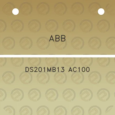 abb-ds201mb13-ac100