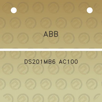 abb-ds201mb6-ac100