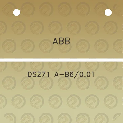 abb-ds271-a-b6001