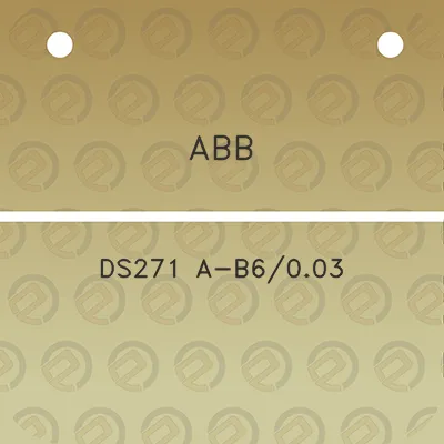 abb-ds271-a-b6003