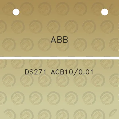 abb-ds271-acb10001