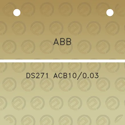 abb-ds271-acb10003