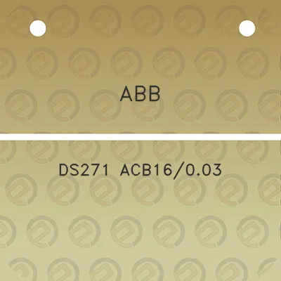 abb-ds271-acb16003