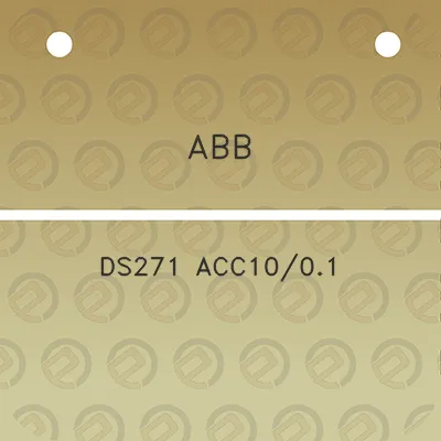 abb-ds271-acc1001