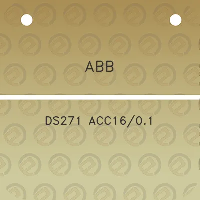 abb-ds271-acc1601