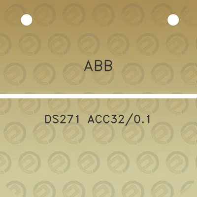 abb-ds271-acc3201