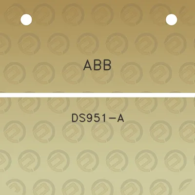 abb-ds951-a