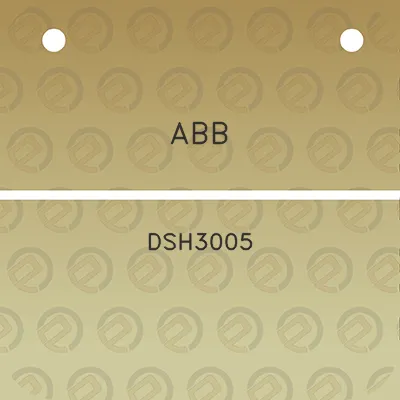 abb-dsh3005