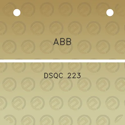 abb-dsqc-223