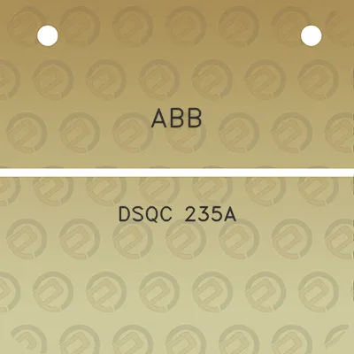 abb-dsqc-235a