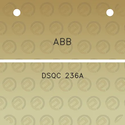 abb-dsqc-236a