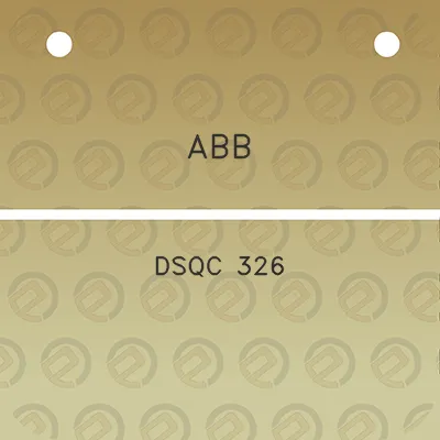 abb-dsqc-326