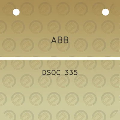 abb-dsqc-335