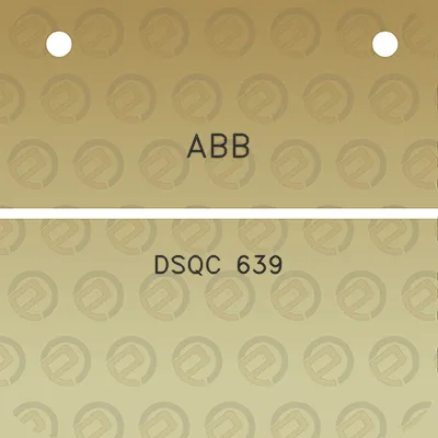 abb-dsqc-639