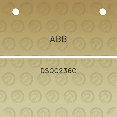 abb-dsqc236c