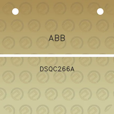 abb-dsqc266a