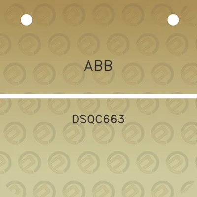 abb-dsqc663