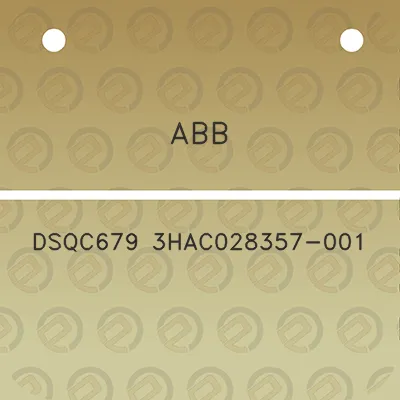 abb-dsqc679-3hac028357-001