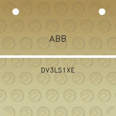 abb-dv3ls1xe