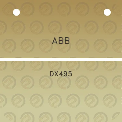 abb-dx495