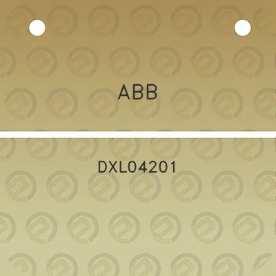 abb-dxl04201