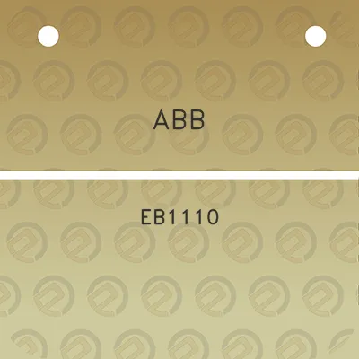 abb-eb1110