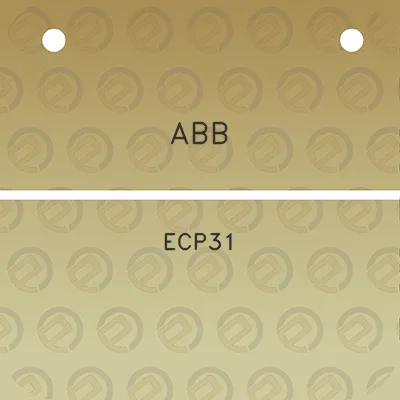 abb-ecp31