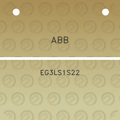 abb-eg3ls1s22