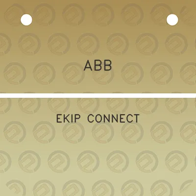 abb-ekip-connect