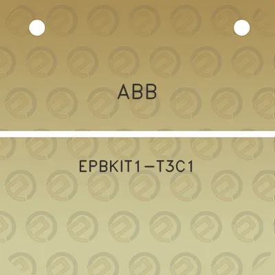 abb-epbkit1-t3c1