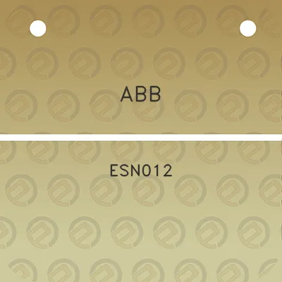 abb-esn012