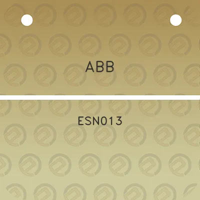 abb-esn013