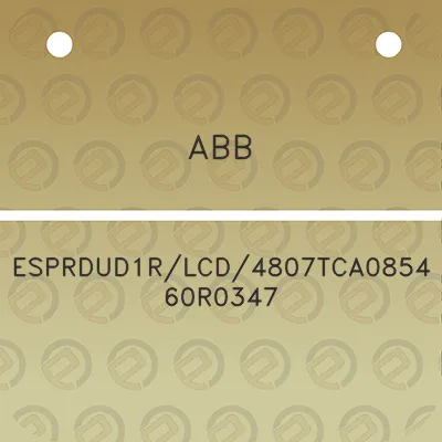 abb-esprdud1rlcd4807tca085460r0347