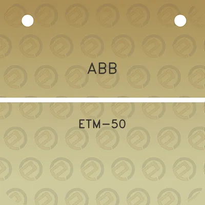 abb-etm-50