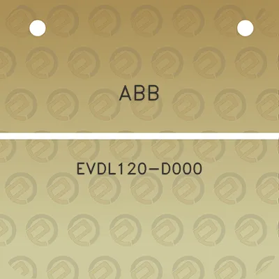 abb-evdl120-d000