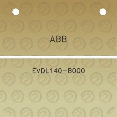 abb-evdl140-b000