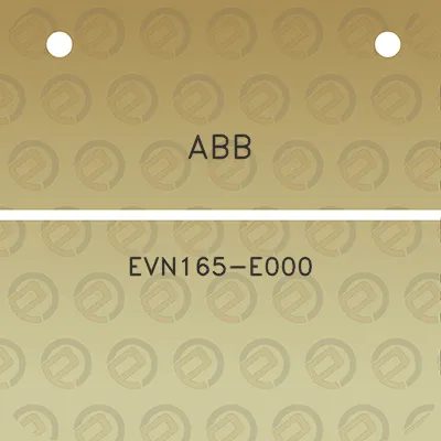 abb-evn165-e000