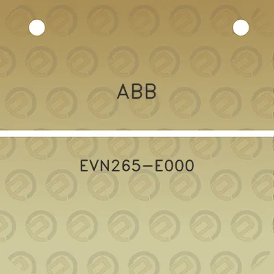 abb-evn265-e000