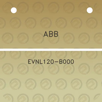 abb-evnl120-b000