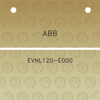 abb-evnl120-e000